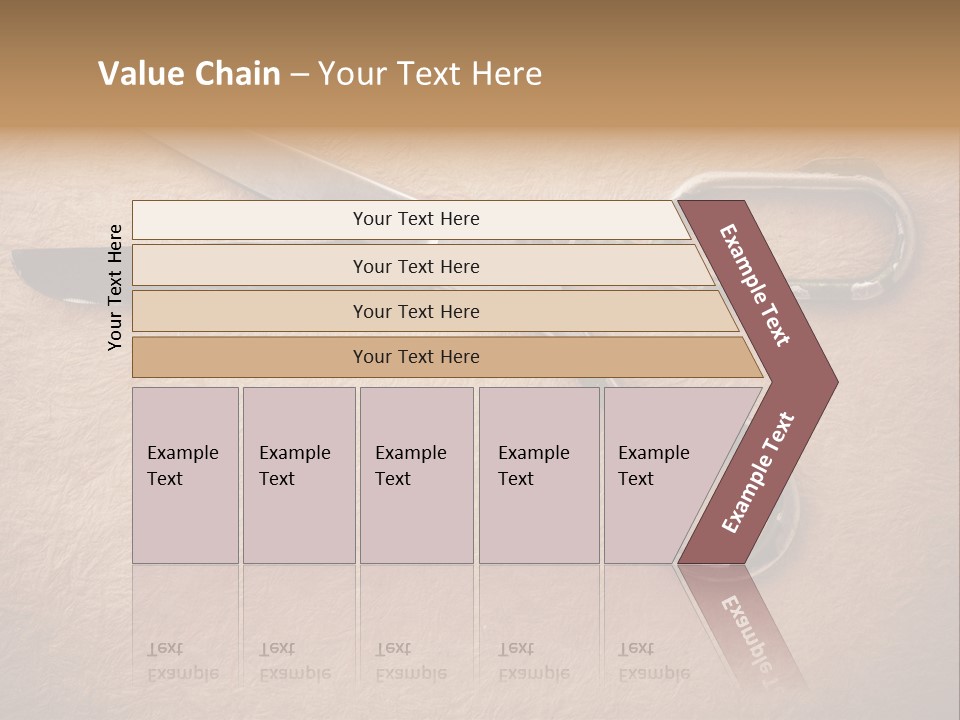 Blue Rusty Clothing PowerPoint Template