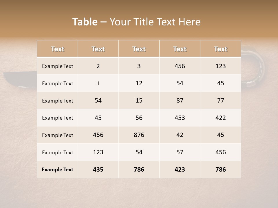 Blue Rusty Clothing PowerPoint Template