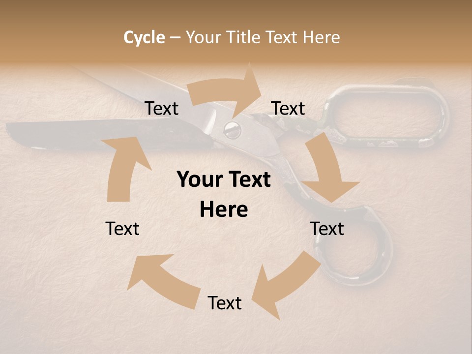 Blue Rusty Clothing PowerPoint Template