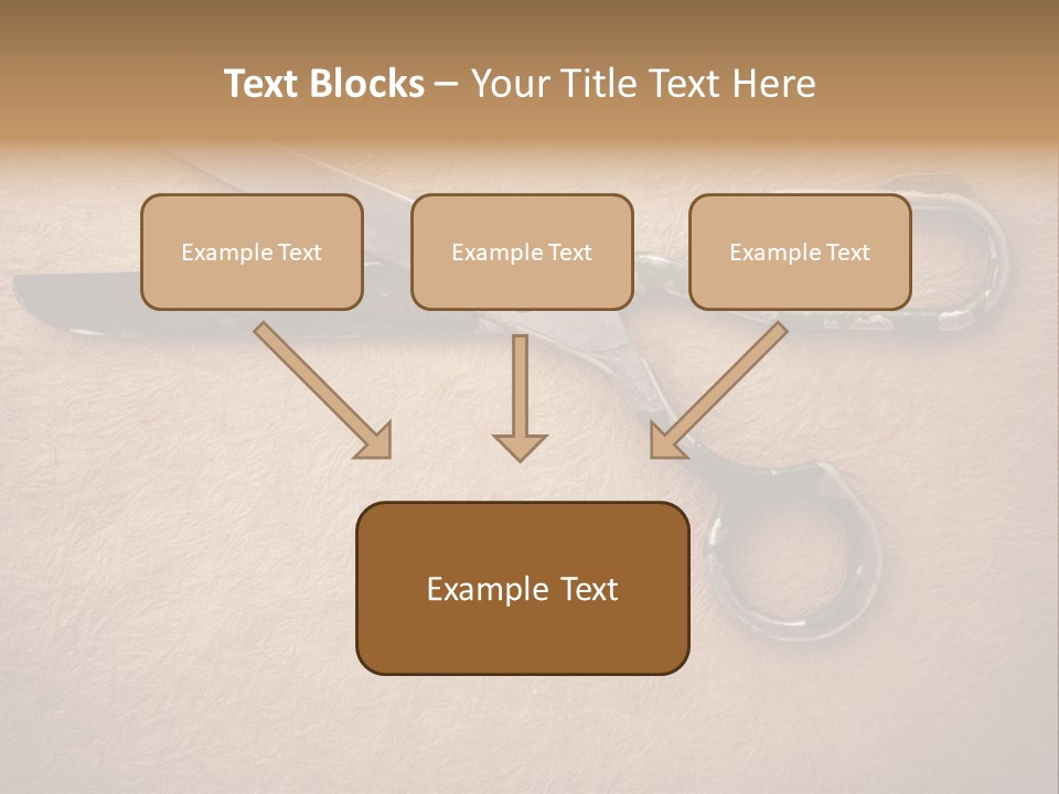 Blue Rusty Clothing PowerPoint Template