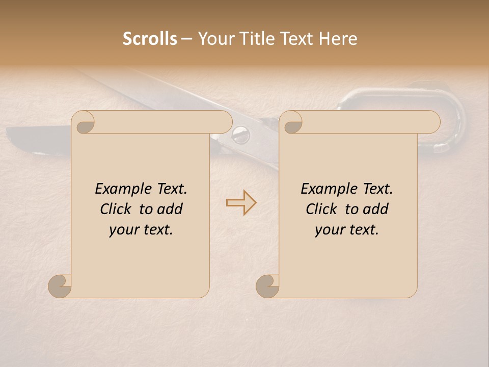 Blue Rusty Clothing PowerPoint Template