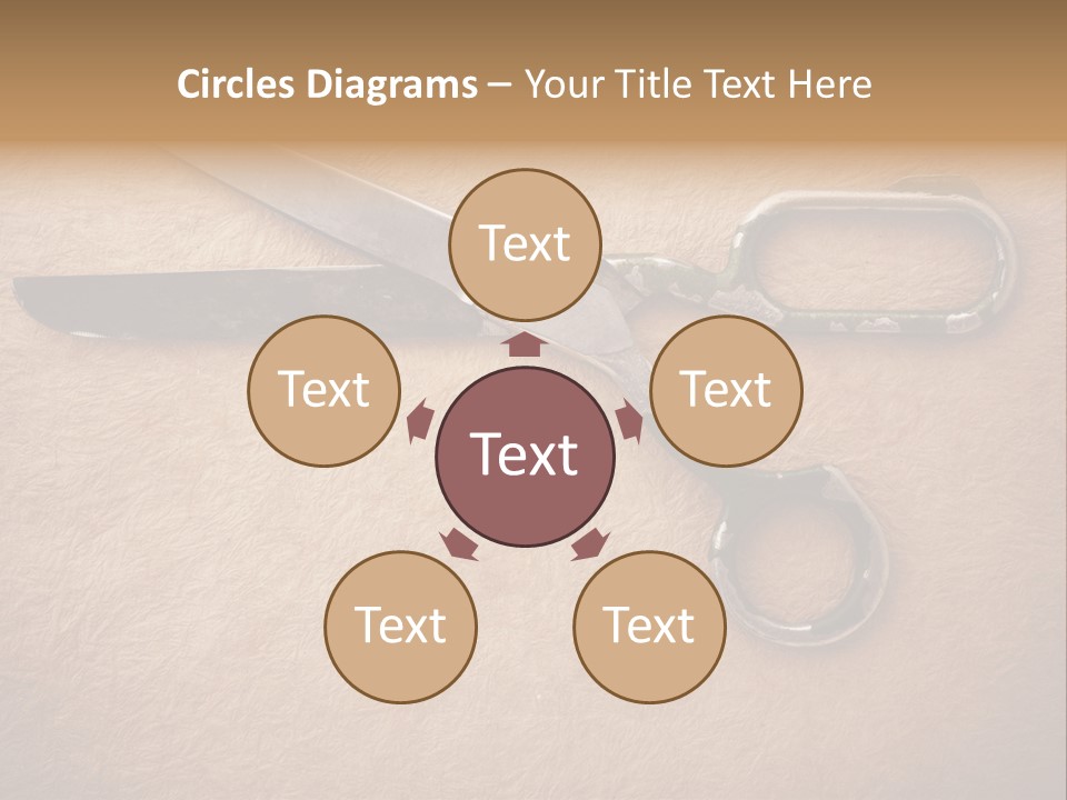 Blue Rusty Clothing PowerPoint Template