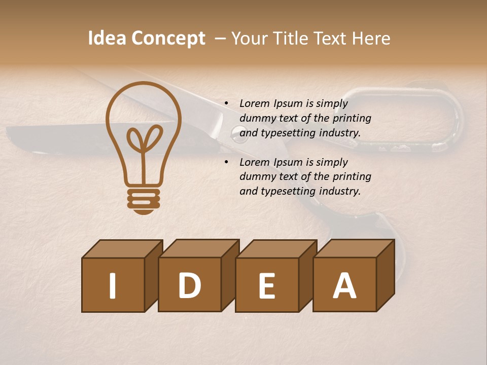 Blue Rusty Clothing PowerPoint Template