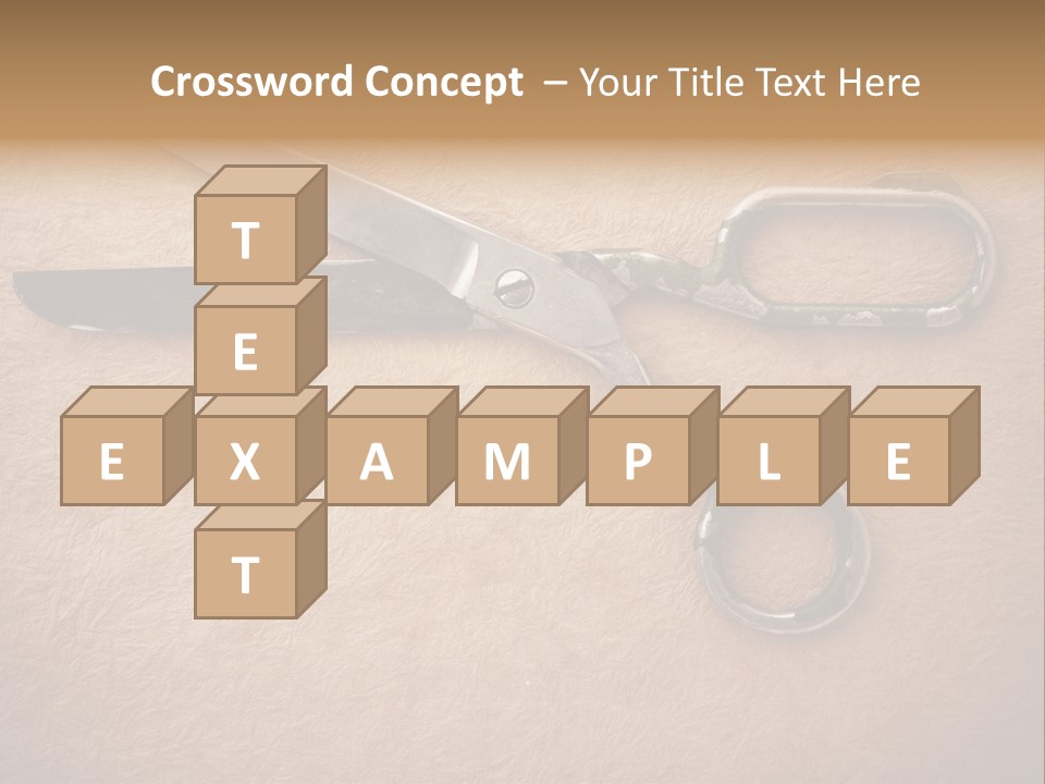 Blue Rusty Clothing PowerPoint Template