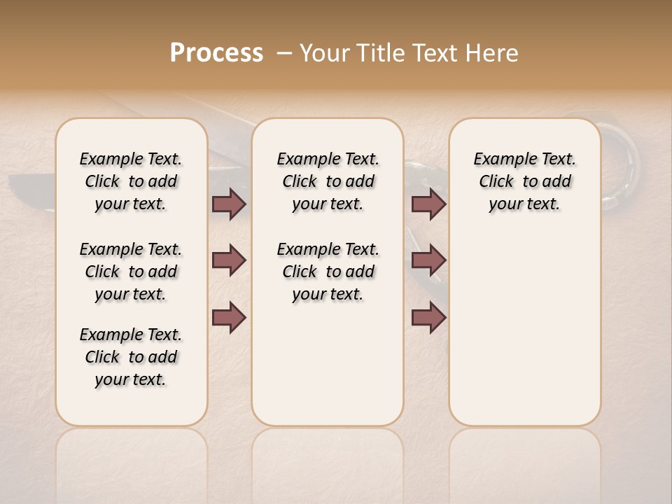 Blue Rusty Clothing PowerPoint Template