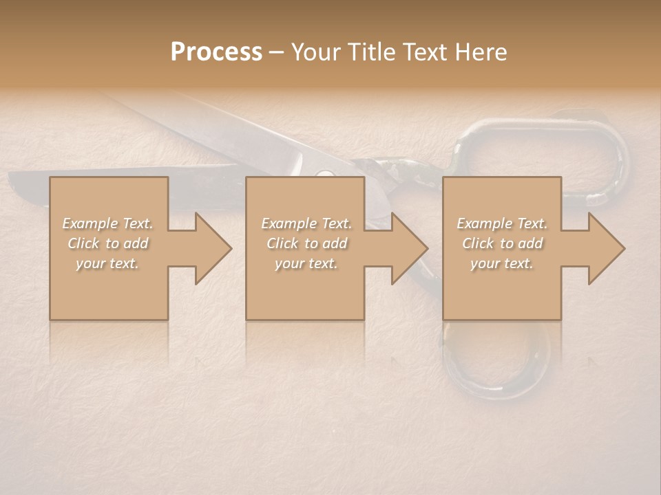 Blue Rusty Clothing PowerPoint Template