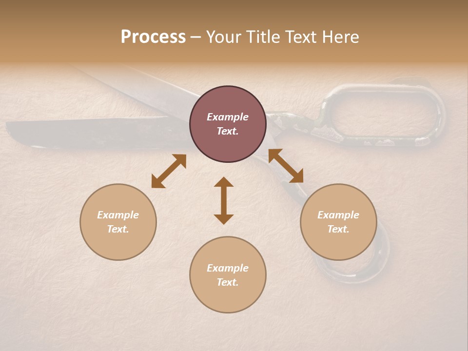 Blue Rusty Clothing PowerPoint Template