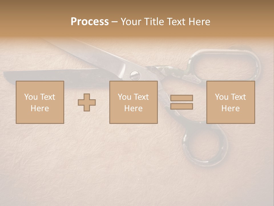Blue Rusty Clothing PowerPoint Template