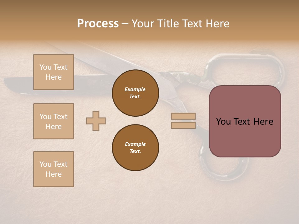 Blue Rusty Clothing PowerPoint Template