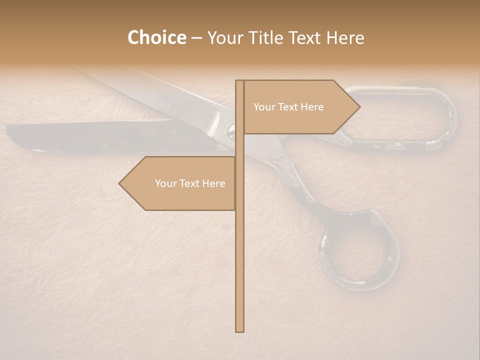 Blue Rusty Clothing PowerPoint Template