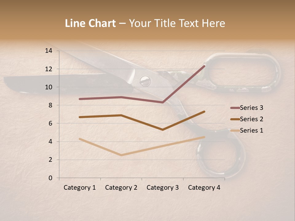 Blue Rusty Clothing PowerPoint Template
