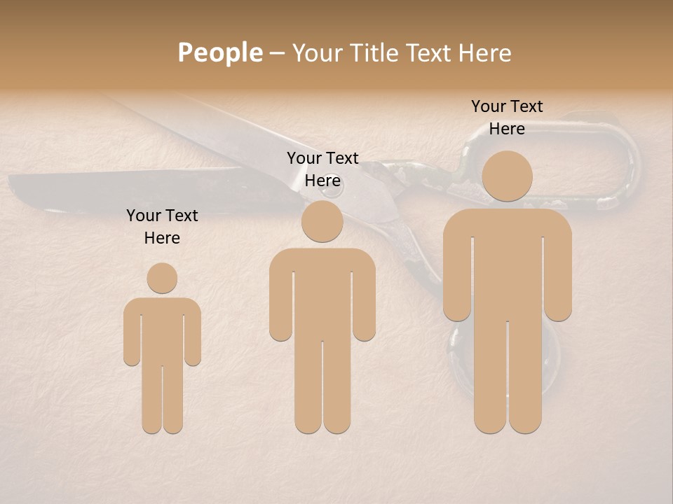 Blue Rusty Clothing PowerPoint Template