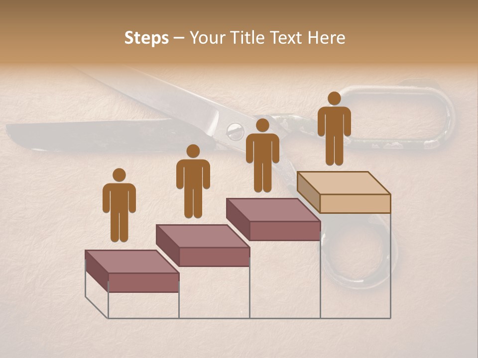 Blue Rusty Clothing PowerPoint Template