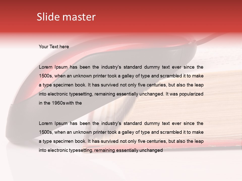 Book Chinese Isolated PowerPoint Template