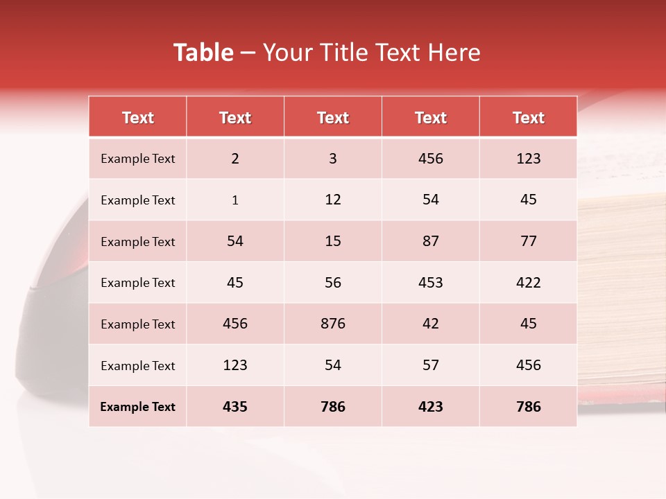 Book Chinese Isolated PowerPoint Template