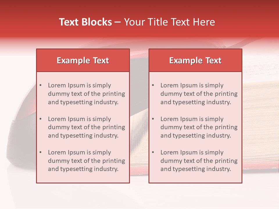 Book Chinese Isolated PowerPoint Template