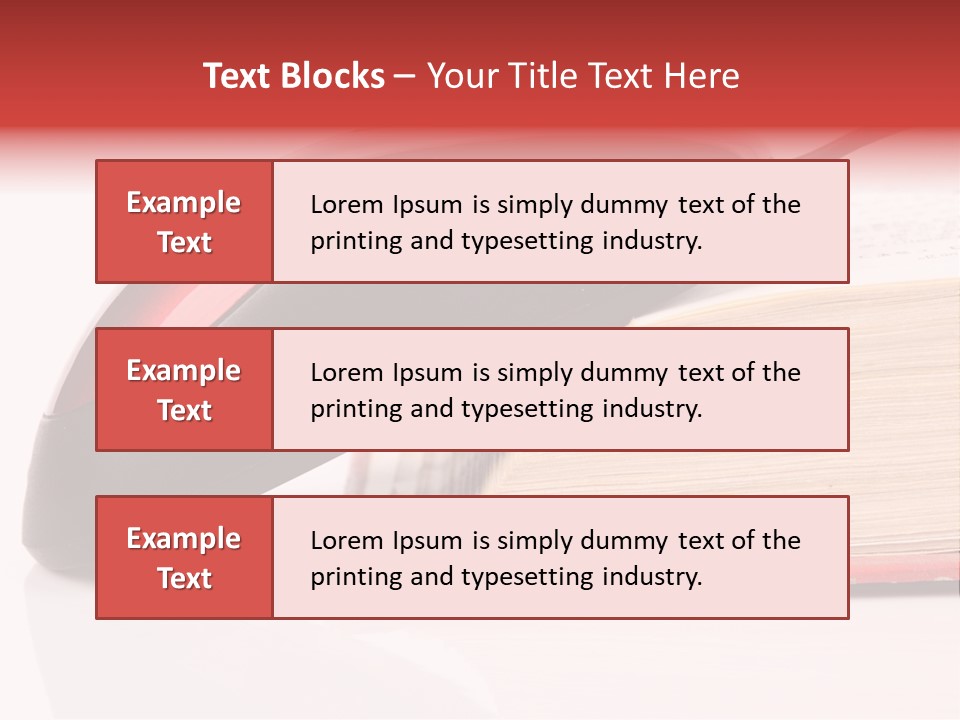 Book Chinese Isolated PowerPoint Template