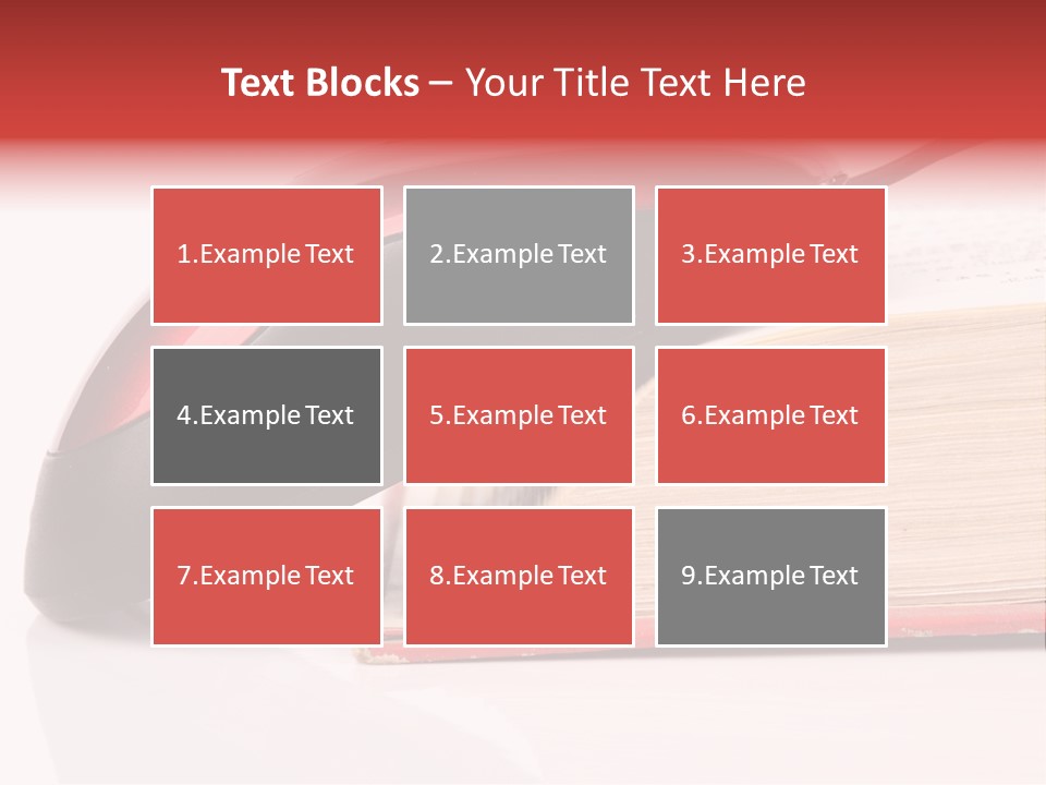 Book Chinese Isolated PowerPoint Template