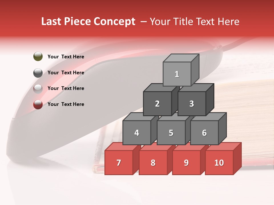 Book Chinese Isolated PowerPoint Template