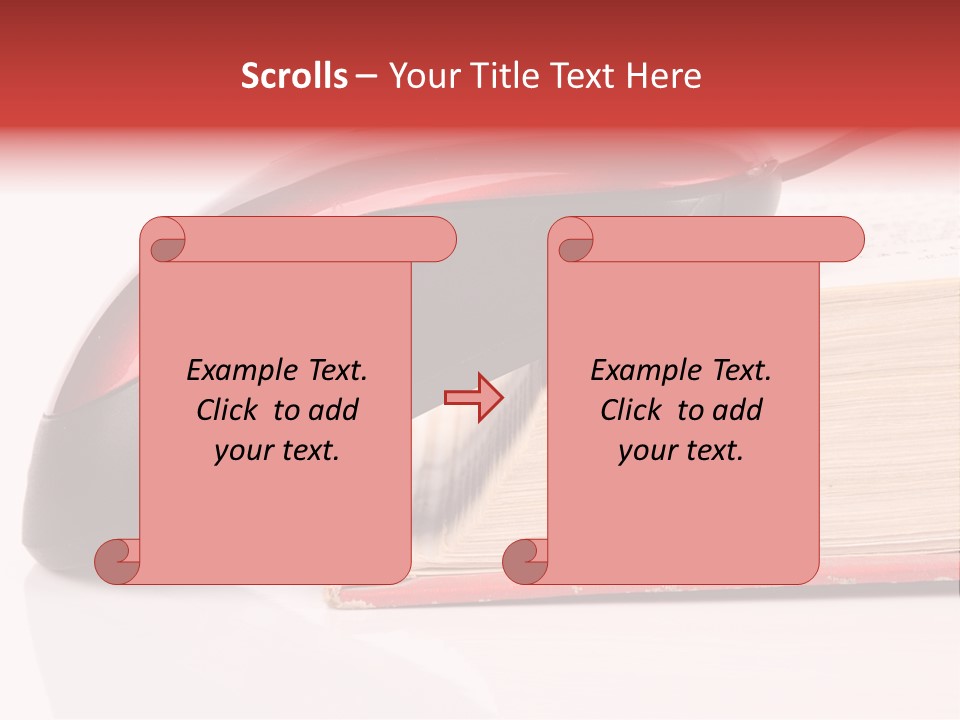Book Chinese Isolated PowerPoint Template