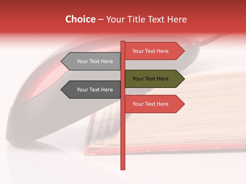 Book Chinese Isolated PowerPoint Template