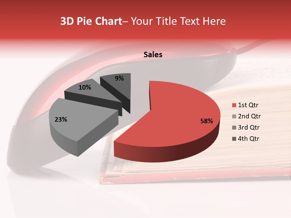 Book Chinese Isolated PowerPoint Template