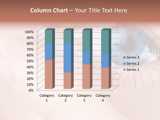 Eyelash Horizontal Medicine PowerPoint Template