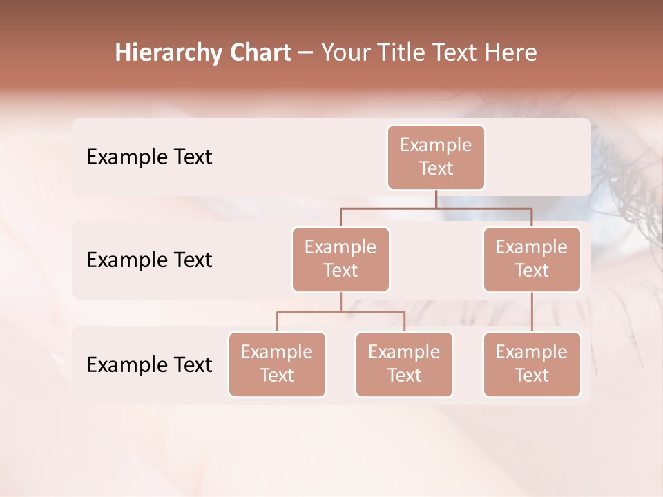 Eyelash Horizontal Medicine PowerPoint Template
