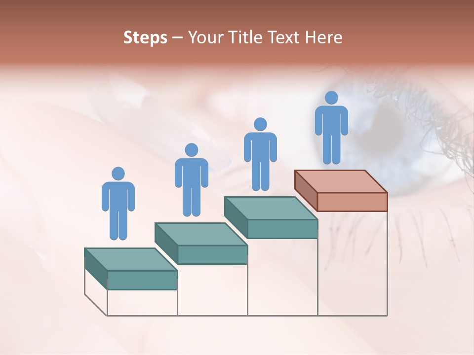 Eyelash Horizontal Medicine PowerPoint Template