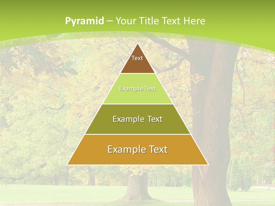 Green Solitude Serene PowerPoint Template