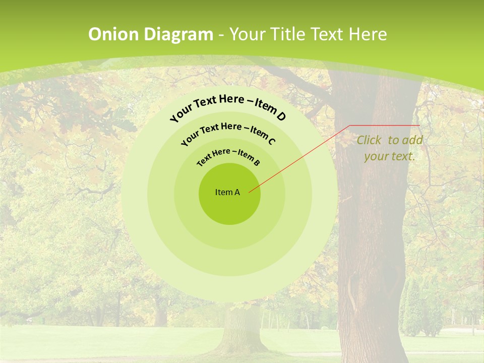 Green Solitude Serene PowerPoint Template