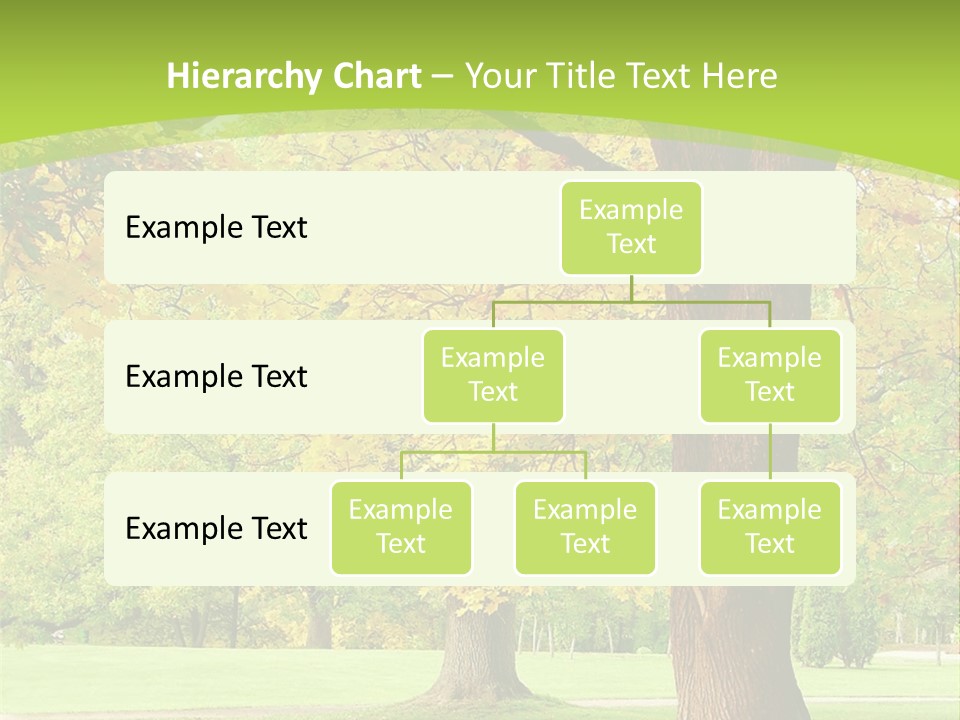 Green Solitude Serene PowerPoint Template