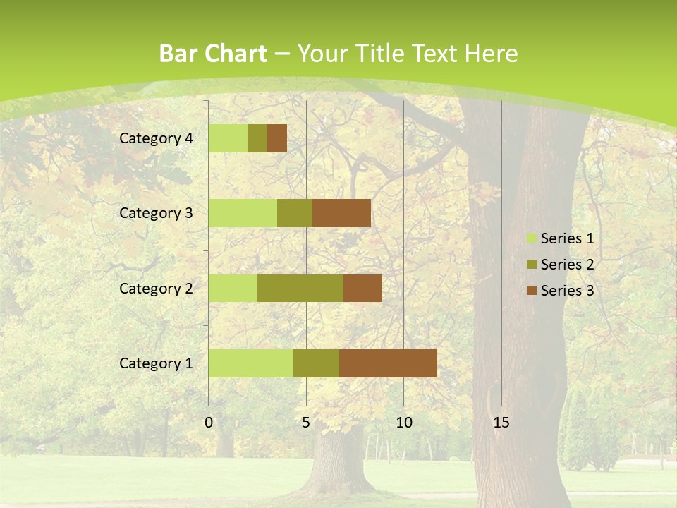 Green Solitude Serene PowerPoint Template