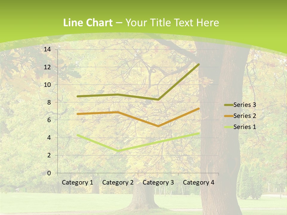 Green Solitude Serene PowerPoint Template