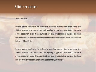 Muffin Biscuits Food PowerPoint Template