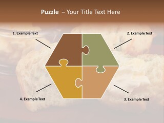 Muffin Biscuits Food PowerPoint Template