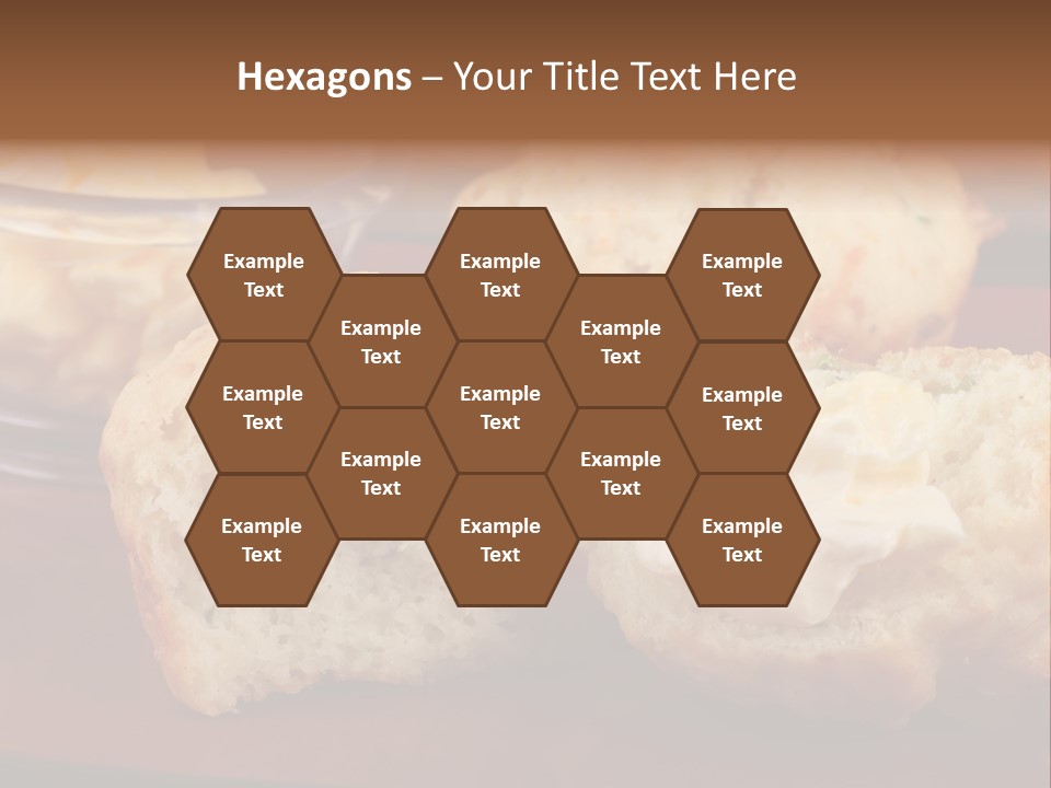 Muffin Biscuits Food PowerPoint Template