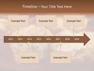 Muffin Biscuits Food PowerPoint Template