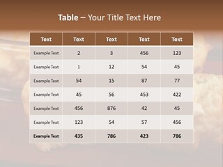 Muffin Biscuits Food PowerPoint Template