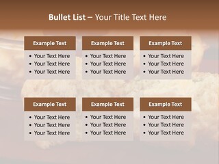 Muffin Biscuits Food PowerPoint Template