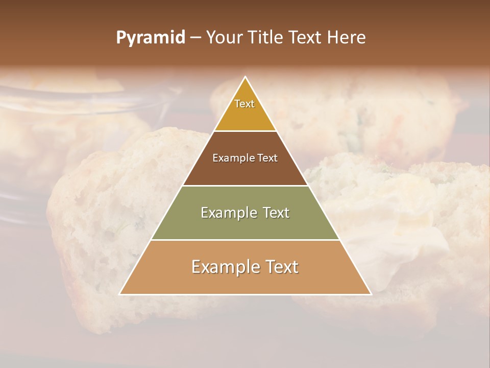 Muffin Biscuits Food PowerPoint Template