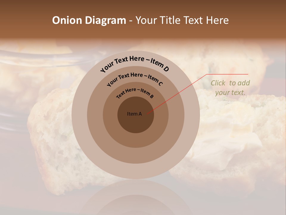Muffin Biscuits Food PowerPoint Template
