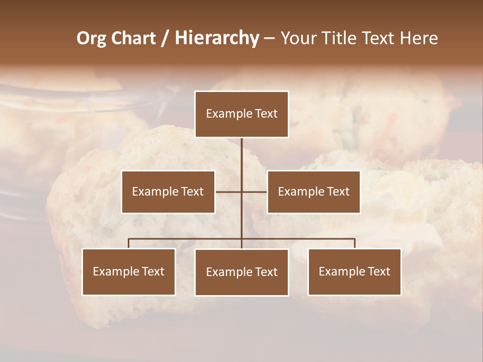 Muffin Biscuits Food PowerPoint Template