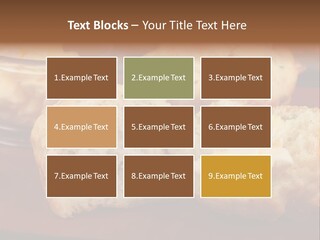 Muffin Biscuits Food PowerPoint Template