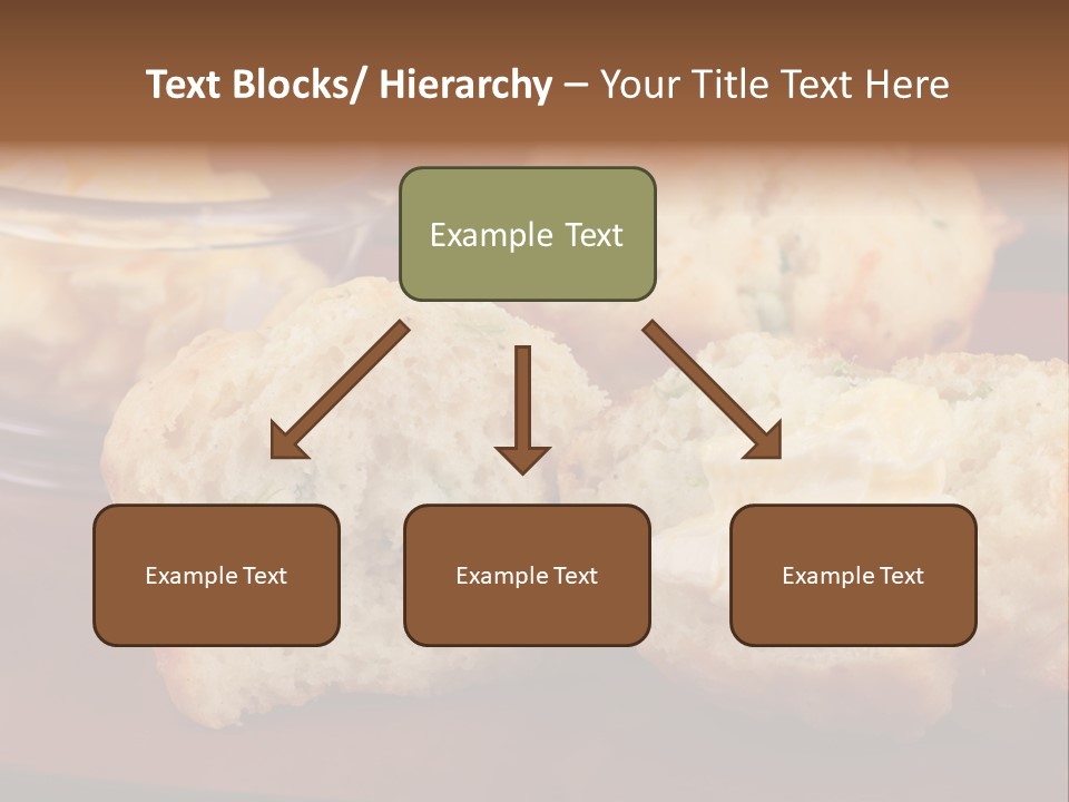 Muffin Biscuits Food PowerPoint Template