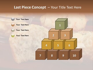 Muffin Biscuits Food PowerPoint Template
