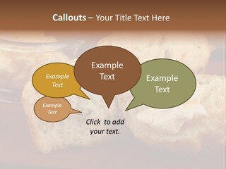 Muffin Biscuits Food PowerPoint Template