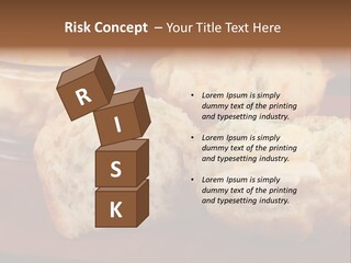 Muffin Biscuits Food PowerPoint Template