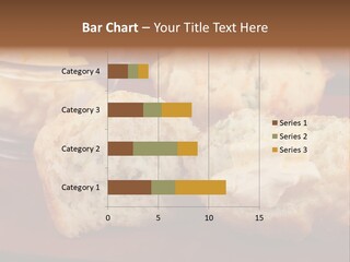 Muffin Biscuits Food PowerPoint Template