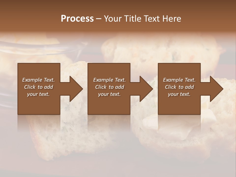 Muffin Biscuits Food PowerPoint Template
